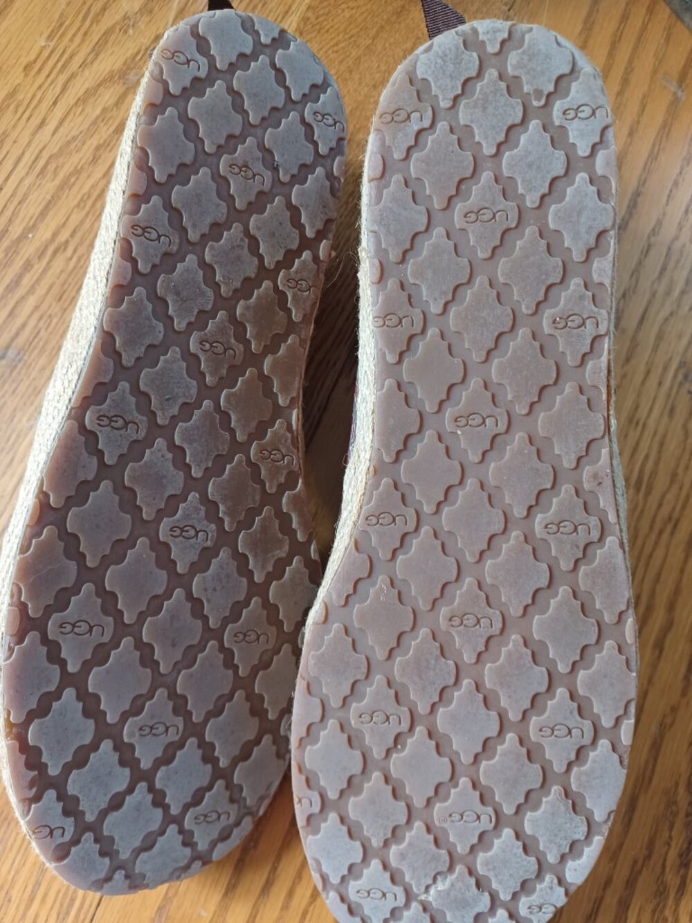 UGG Womens Shoes Flats Indah Marrakech Espadrilles Size 9 - Picture 10 of 13